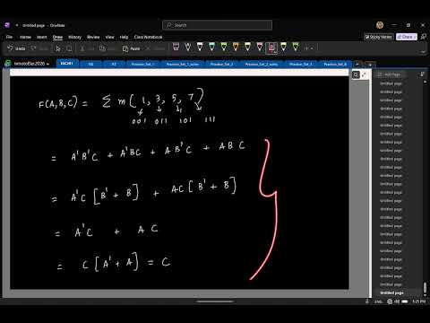 Thumbnail for Lec 27: Karnaugh map (K-map) for logic minimization