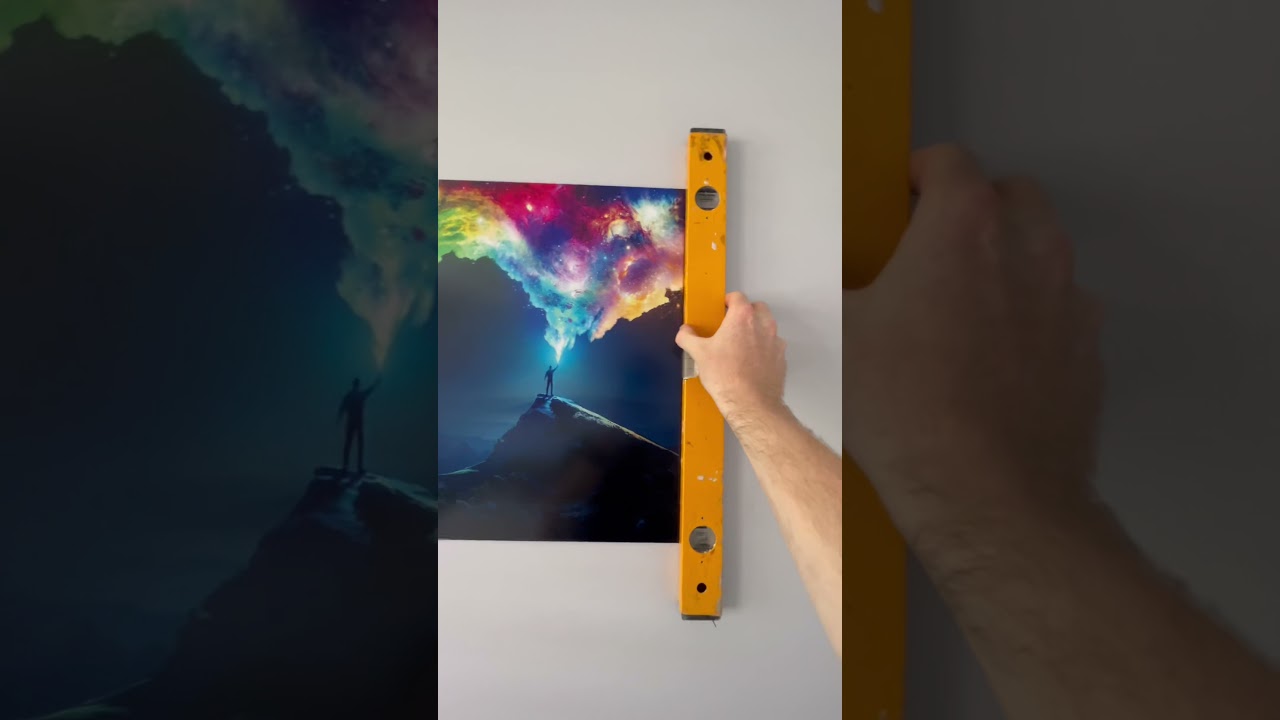 How to level your Displate wall posters