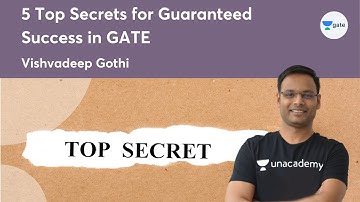 5 Top Secrets for Guaranteed Success in GATE | Vishvadeep Gothi