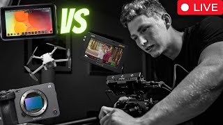 FX3 / Nouveau Ninja V vs Blackmagic moniteur / DJI