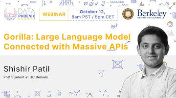 Webinar "Gorilla: Large Language Model Connected with Massive APIs"
