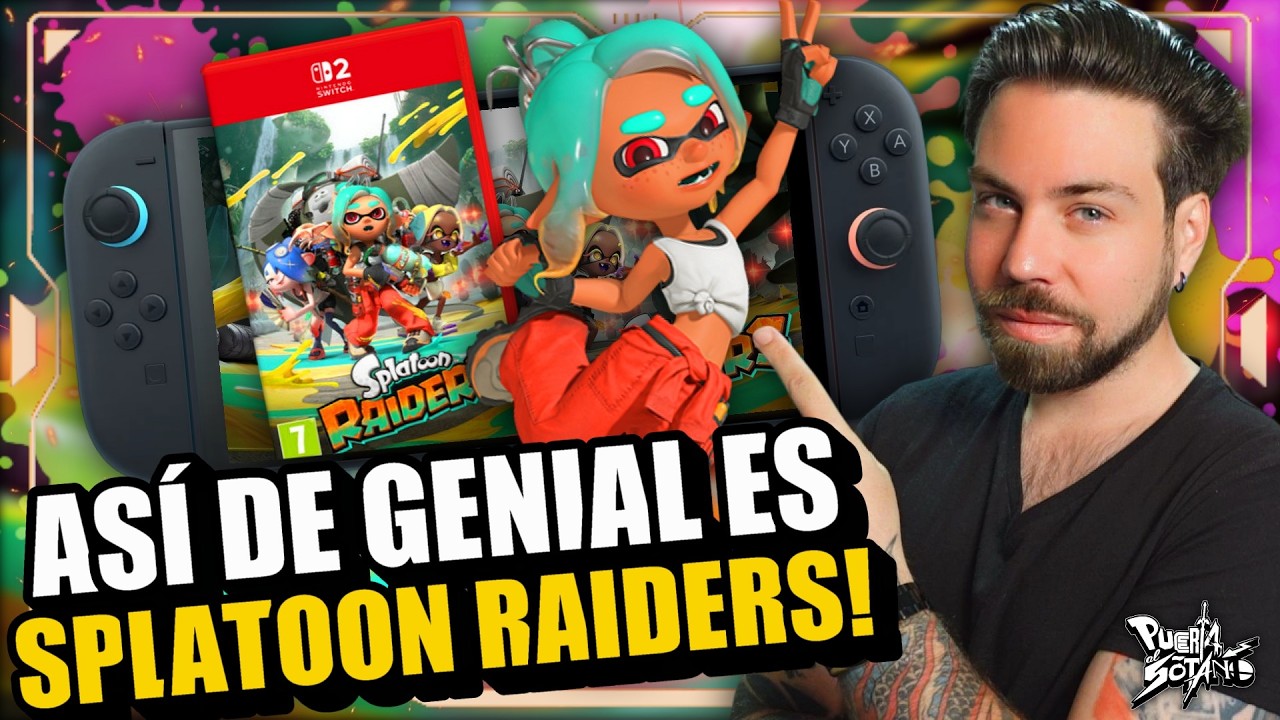 🔥Así de GENIAL es SPLATOON RAIDERS en NINTENDO SWITCH 2! -Gameplay - Es lo que SPLATOON necesitaba!
