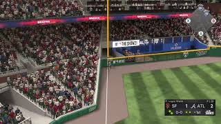 Lamont Wade Jr. robs Travis d'Arnaud HR