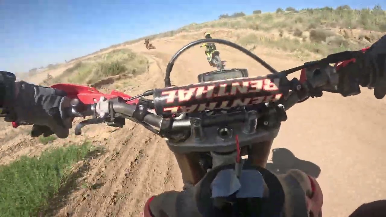 CORCS RAM Enduro Race 2025 C 40+  Big Crash on lap 1 - Part 1