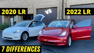 2020 vs 2022 Tesla Model Y...What has changed?