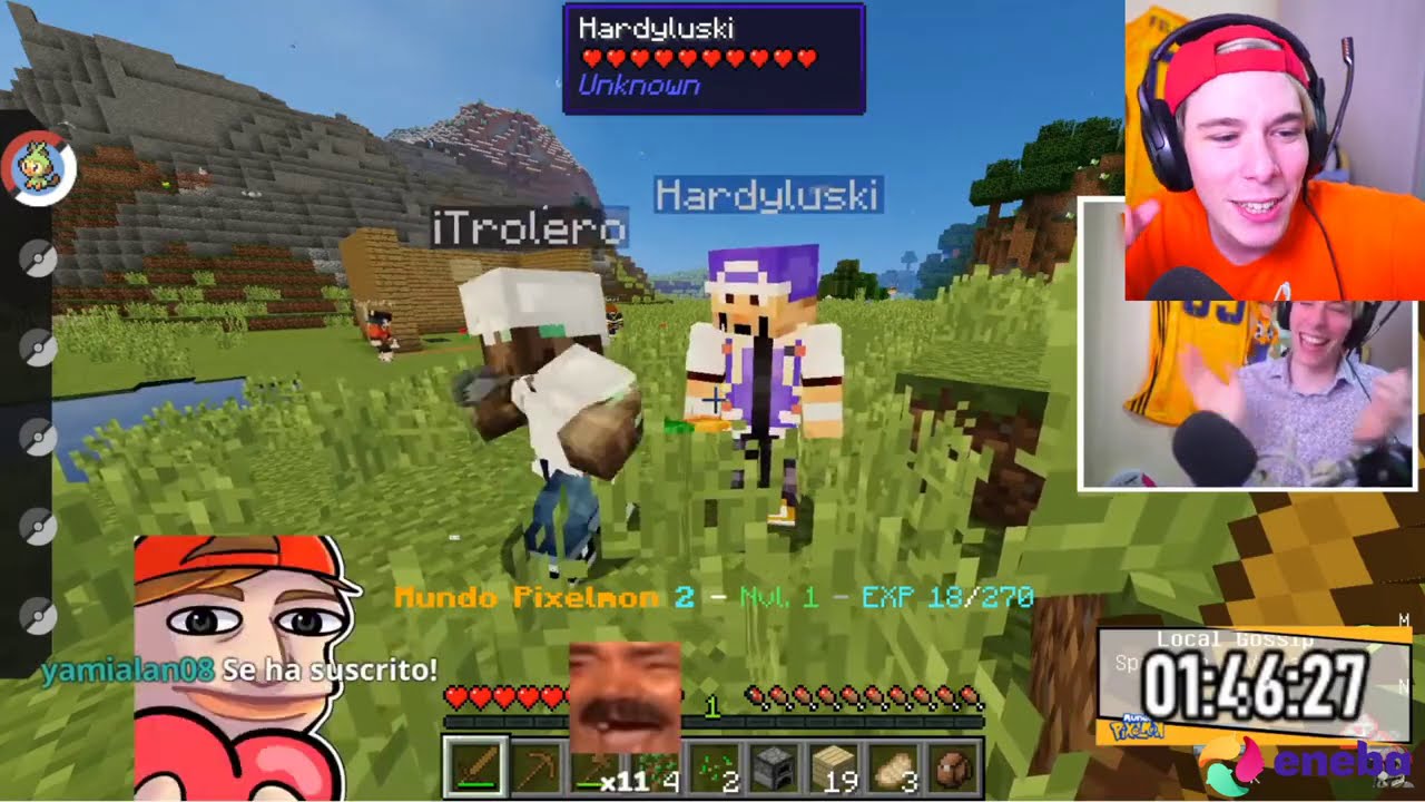 Folagor Reacciona MEJORES MOMENTO MUNDO PIXELMON 2