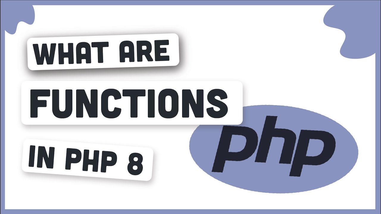 Functions In PHP | Urdu & Hindi - YouTube