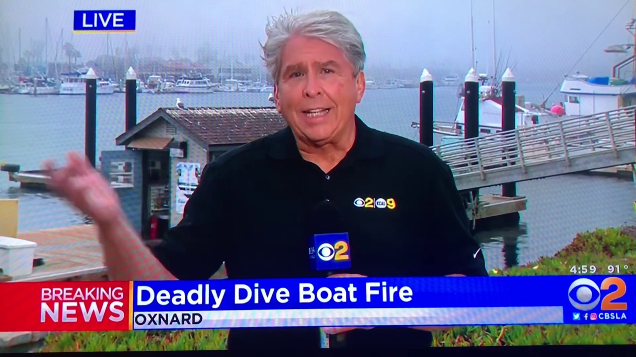 Conception Boat Fire Media Coverage-Day 1
