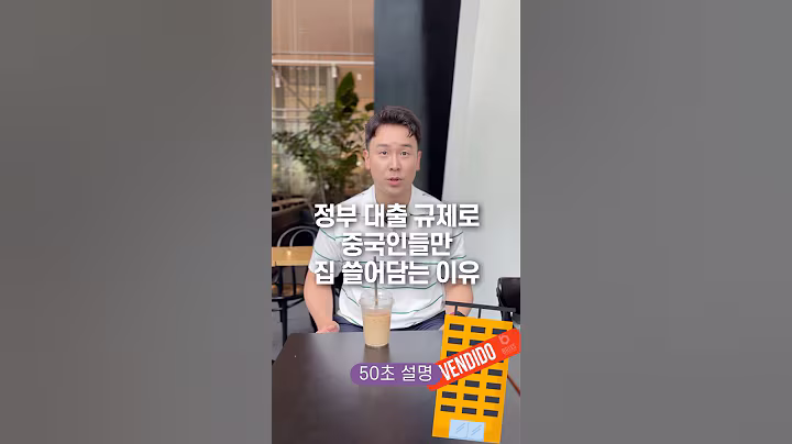 정부 대출 규제로 중국인들만 집 쓸어담는 이유? 50초 안에 설명하기