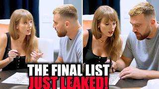 Fans SHOCKED By Taylor Swift’s Alleged Wedding Snub List 😱