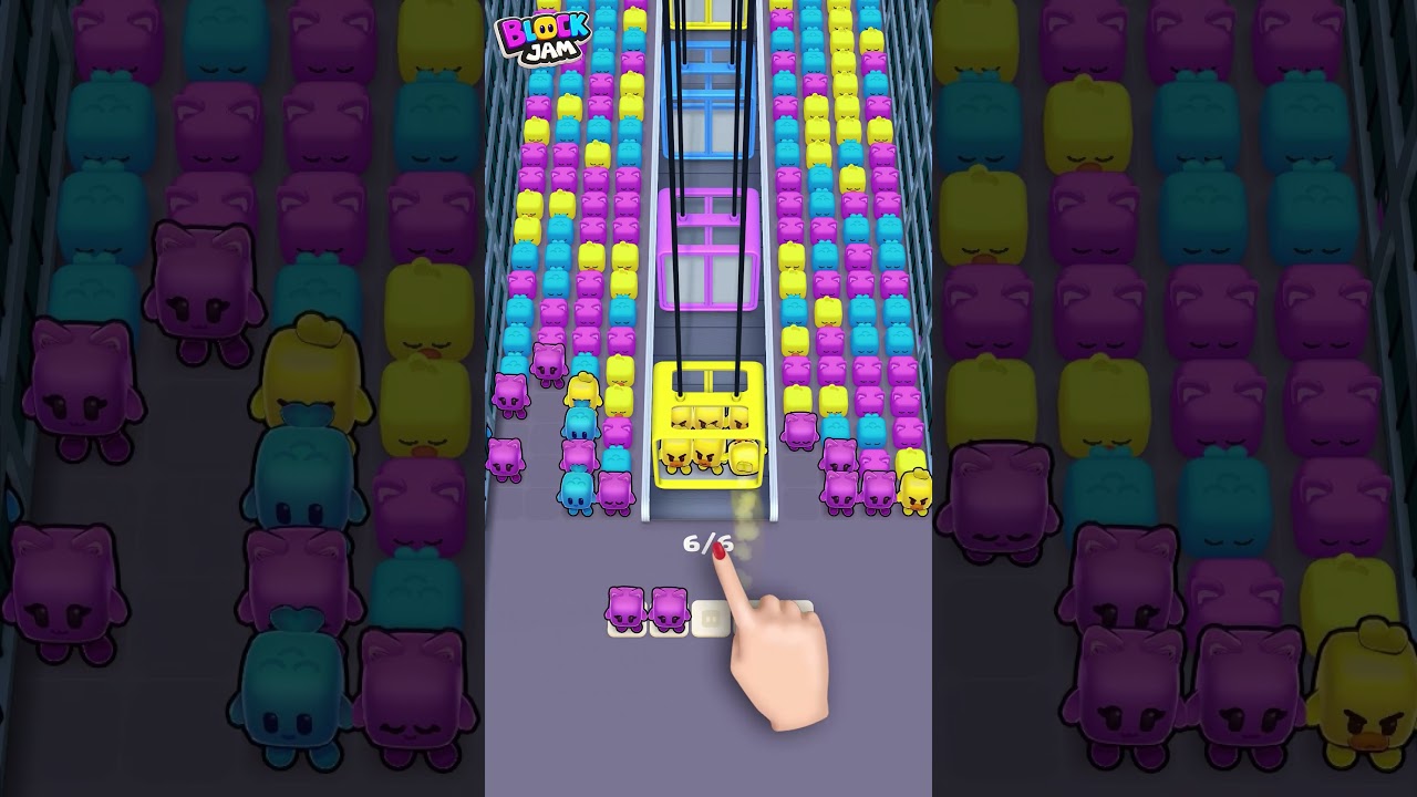 BLOCK JAM 3D BEST PUZZLE GAME 🔥🤯 AD79 