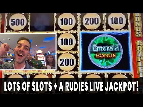 🏁 RUDIES GET A JACKPOT! 💎 HAND PAY on Lava Queen Bonus 🌋 Filmed LIVE w/ The Rudies! 🎉