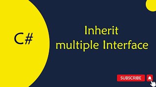 C# : 102  Inherit multiple Interface with Same Method Name in Telugu