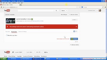Solution - Your settings could not be saved: Failed saving monetization options