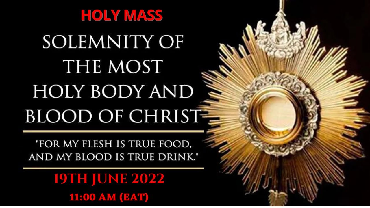 Catholic Sunday Mass Online Today Sunday, June 19th, 2022 1100am