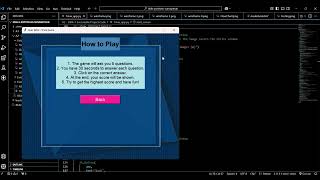 QUIZ WHIZ - DDA - TECHNICAL DESCRIPTION screenshot 1