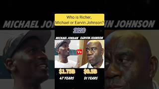 Michael vs Earvin Johnson:who’s richer?(networth comparison)#usa #fyp #english #foryoupage #tiktok