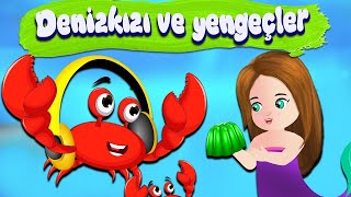 Peri Masalları | The Mermaid Story in Turkish | Deniz kızı çizgi film | Yengeçler | Turkish Tale