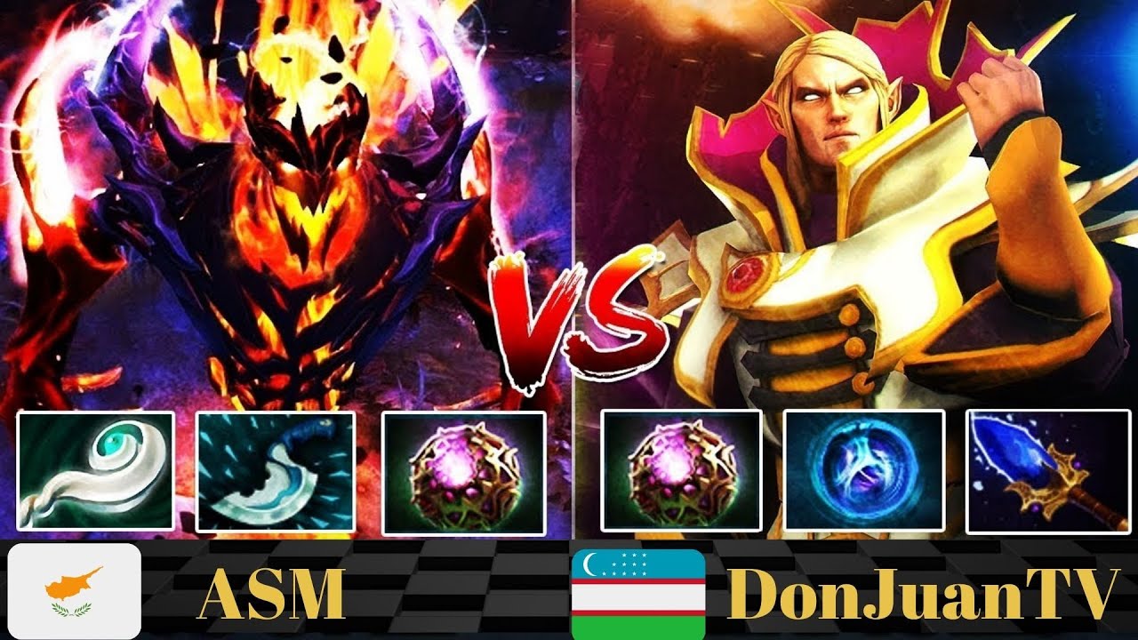 Dota 2 INVOKER vs SHADOW FIEND MID 20 KILLS GAME INVOKER  
