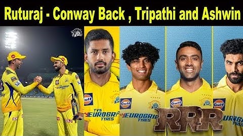 CONWAY AND RACHIN BACK IN CSK ALSO TRIPATHI AND ASHWIN IN CSK ll MS DHONI PICK CONWAY, ASHWIN