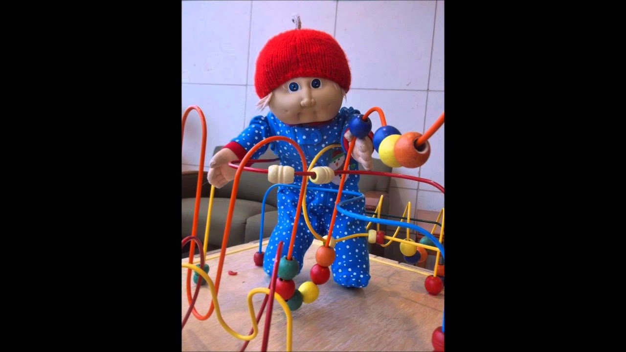 Cabbage Patch Kid Playing! - YouTube