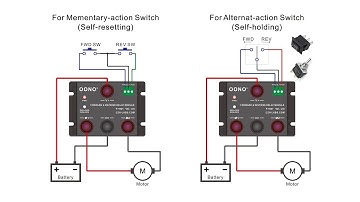 12V/24V 50Amp Forward and Reverse Relay Module for Motor / Linear Actuator, Reversing Relay Module
