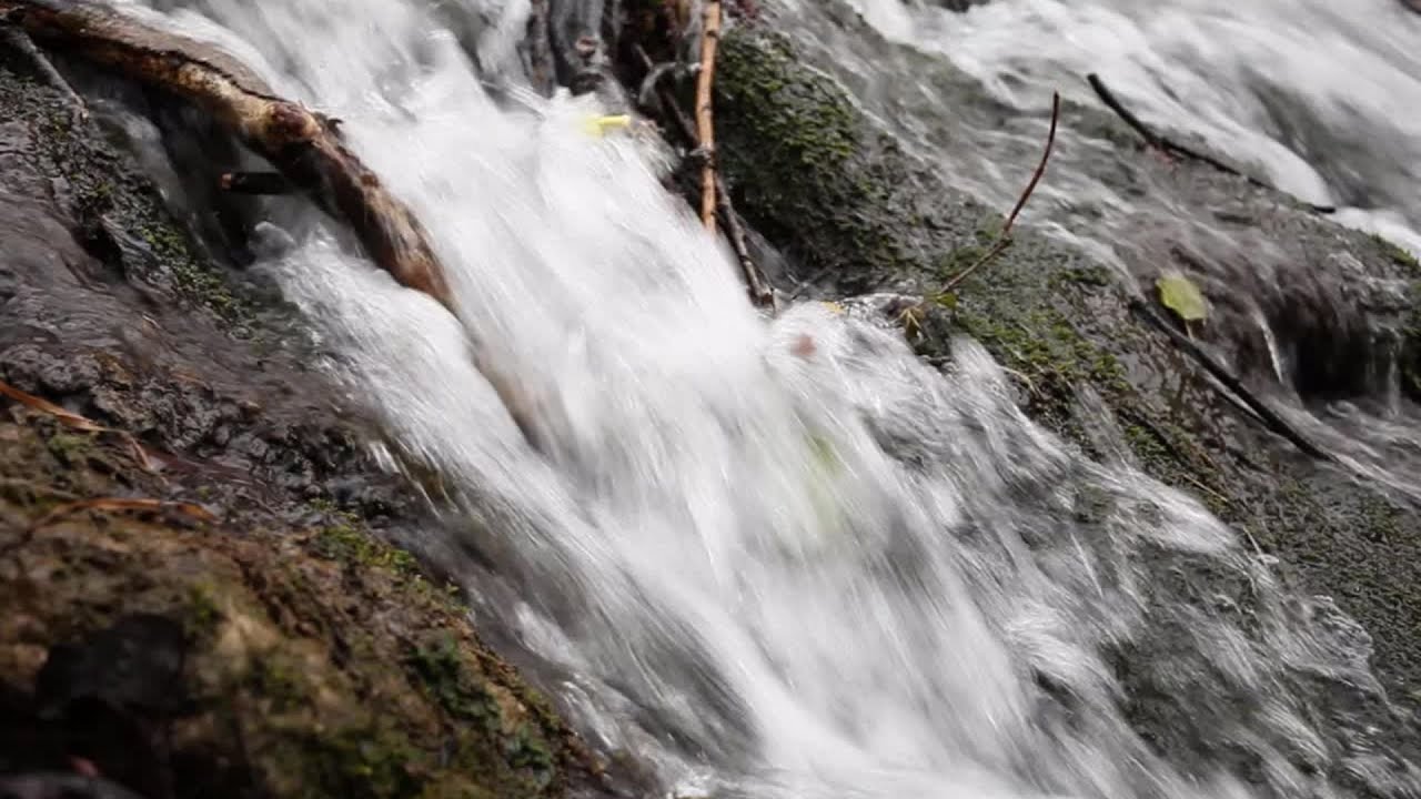 Small Waterfall - 1 Hour for Meditation - No AI Nature Sounds