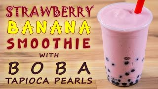 Learn how to make a strawberry banana smoothie drink using bubble tea
supply's flavor powder with the added twist of frozen strawberries and
neptu...