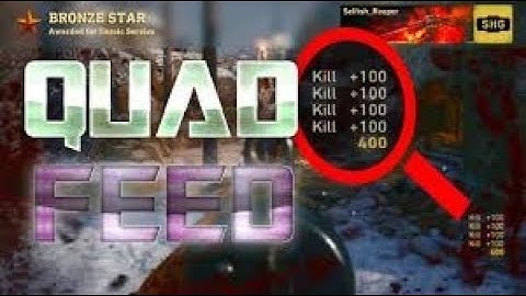 CALL OF DUTY WW2 QUAD FEED