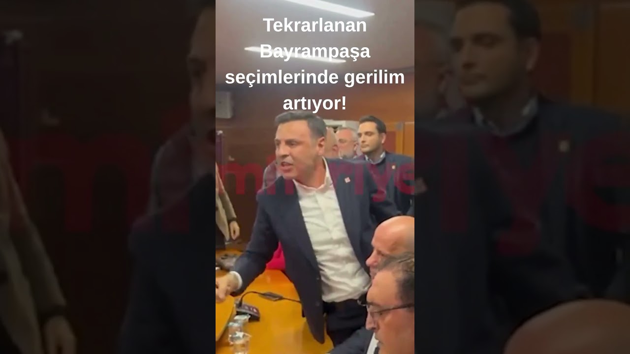 Tekrarlanan Bayrampaşa seçimlerinde gerilim artıyor!