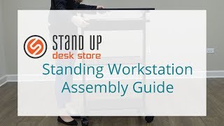 Mobile Standing Computer Workstation | Stand Up Desk Store