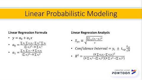 Linear Probabilistic Modeling
