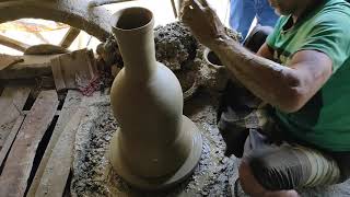 New Techniques for making Clay, juice and molasses Primitive Technology, Pottery by Old Man Mud, pot