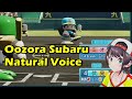 Oozora Subaru Talks With Her Natural Voice Because Too Focused Playing Game【Hololive English Sub】