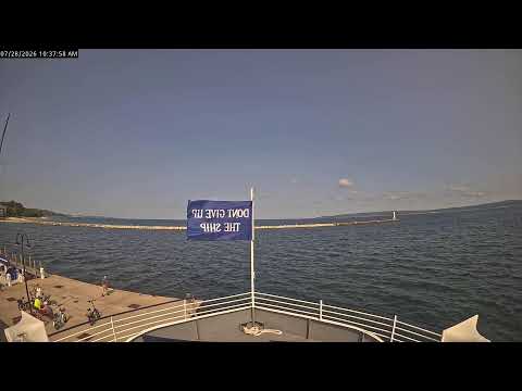 Little Traverse Bay Ferries - Petoskey, MI Live Boat Camera — Petoskey, MI live camera thumbnail