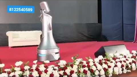 Host Ai Interactive Robot Corporate Event Rent 8122540589 Doctor Meetup presentation India #Robot