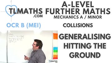 OCR MEI Mechanics Minor E: Collisions: 19 Generalising Hitting the Ground