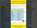 #excel #computereducation #excelshortcuts #exceltips #exceltricks #learnexcel #exceltutorial #excel