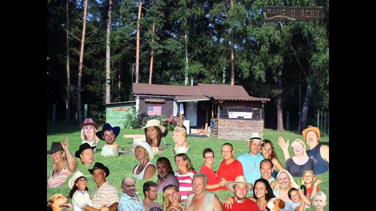 Jak vznikla společná fotografie párty Lenešice 2013