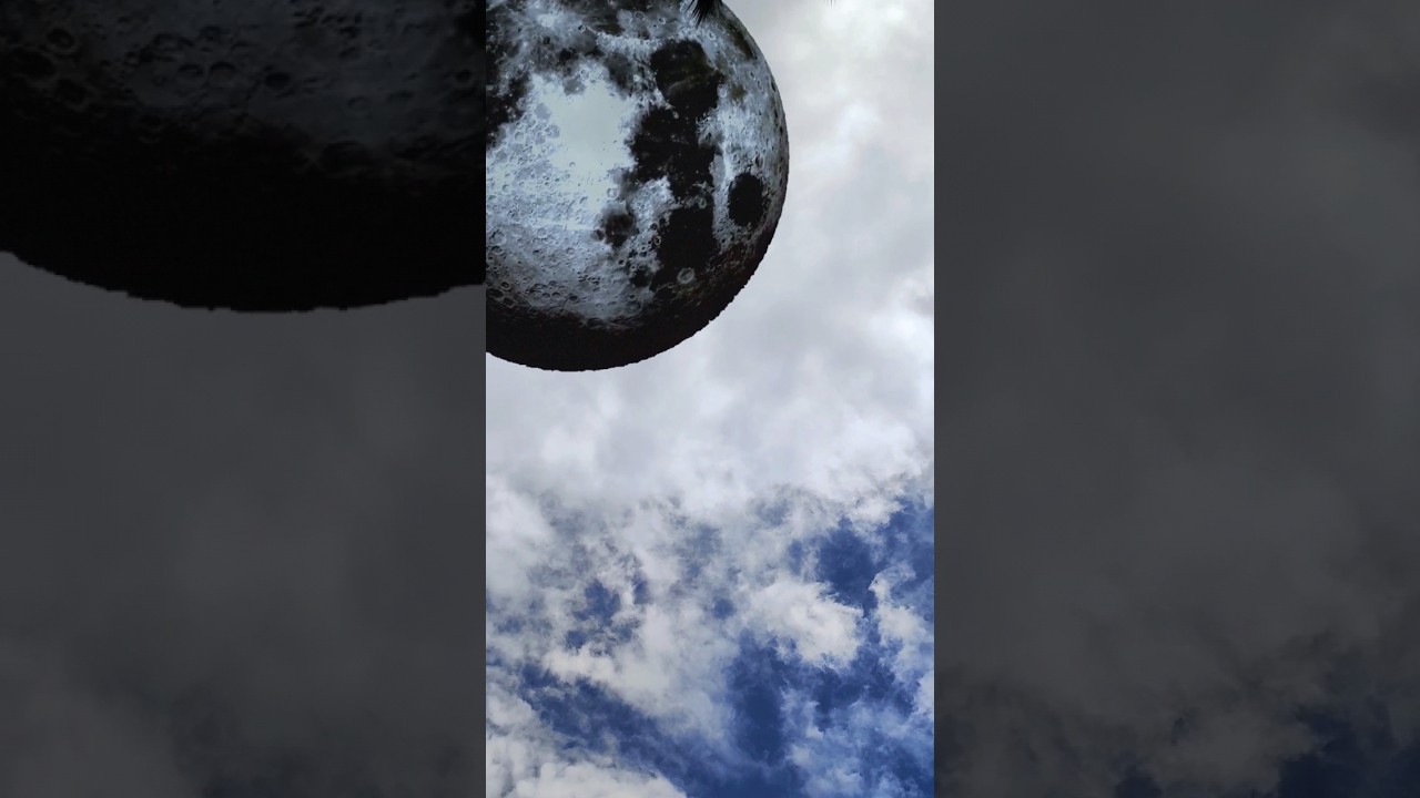 Cosmic Catastrophe: Imagining the Moon's Fall to Earth | 