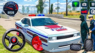 Dodge Challenger Drifts & Sirens – Ultimate Cop Experience! | Android Gameplay screenshot 2