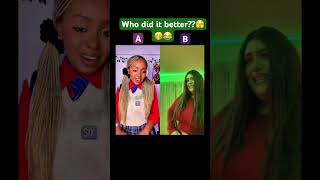 Who Did It Better? A Or B? Seven シ