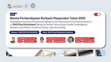 Hibah Skema Pengabdian Kemasyarakat yang Didanai oleh KEMENDIKTISAINTEK Tahun 2025