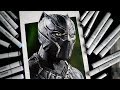 Drawing Black Panther - Chadwick Boseman
