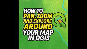 How to Pan, Zoom, and Explore Your Map in QGIS (Beginner Tutorial)