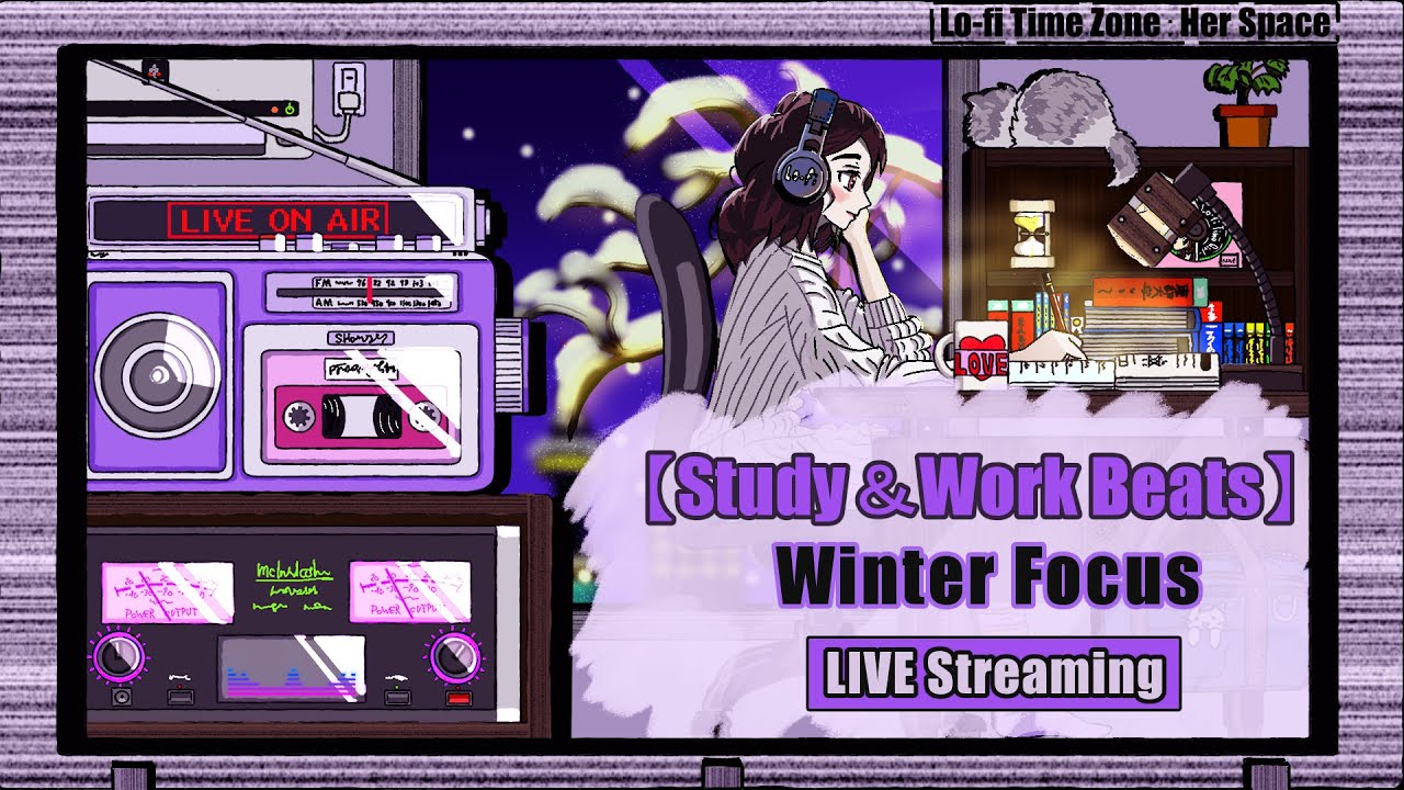 1/14 🌙Глубокий спокойный Lo-fi｜Purple Phase　