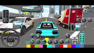 New Audi R8 Car is ready for Parking - 3d Driving Class android game || Car Game #gameplay#cargame screenshot 5