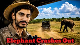 Ice Poseidon Scaring the Animals on Safari
