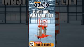 14 Meter Double Mast Aerial Work Platform | Safe High-Level Working Solution | Live Demo Aerial Work
