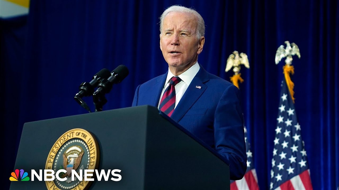Watch: Biden delivers remarks on health care for veterans impacted by toxic exposure | NBC News